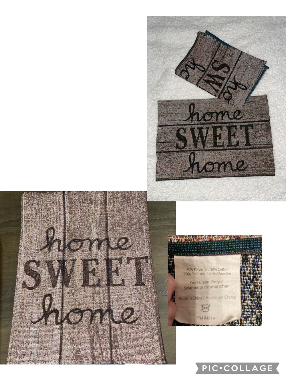 Table runner & placemat set